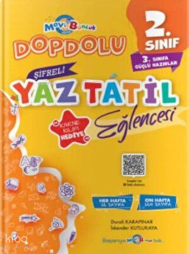 2.Sınıf Mavi Boncuk Şifreli Yaz Tatil Eğlencesi