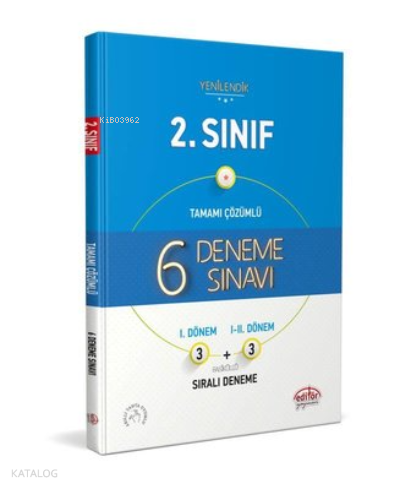 2.Sınıf Tamamı Çözümlü 6 Deneme Sınavı