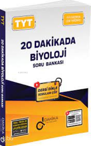 20 Dakikada Tyt Biyoloji Soru Bankası