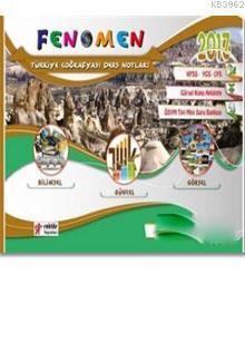2017 Fenomen Türkiye Coğrafyası Ders Notları; KPSS - YGS - LYS