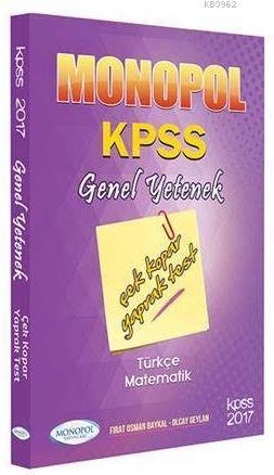 2017 KPSS Genel Yetenek Çek Kopar Yaprak Test