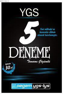2017 YGS Tamamı Çözümlü 5 Deneme Sınavı
