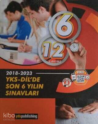 2018 - 2023 YKS Dil'de Son 6 Yılın Sınavları