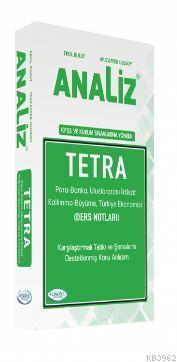 2018 Analiz Tetra KPSS ve Kurum Sınavlarına Yönelik Ders Notları; Para-Banka, Uluslararası İktisat, Kalkınma Büyüme, Türkiye Ekonomisi