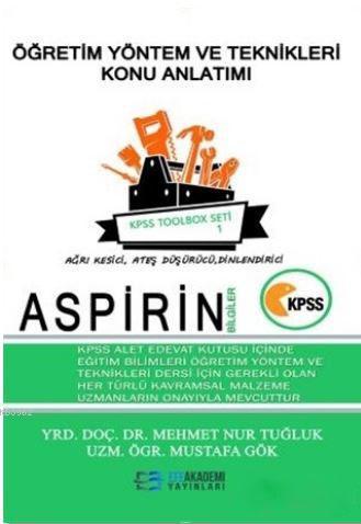 2018 KPSS Aspirin Bilgiler Öğretim Yöntem ve Teknikleri Konu Anlatımı - Toolbox Seti 1