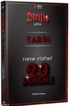 2018 KPSS Diriliş Tarih Tamamı Çözümlü 20 Deneme