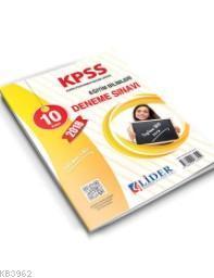 2018 KPSS Eğitim Bilimleri 10 lu Deneme