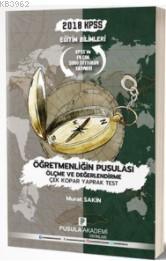 2018 KPSS Eğitim Bilimleri Öğretmenliğin Pusulası Ölçme ve Değerlendirme Çek Kopar Yaprak Test