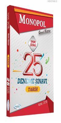 2018 KPSS GKGY Tarih Tamamı Çözümlü 25 Deneme Sınavı