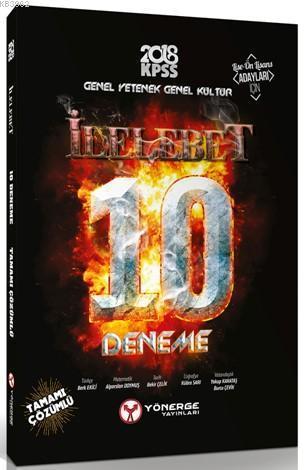 2018 KPSS İLELEBET Genel Yetenek Genel Kültür (Lise-Ön Lisans) Tamamı Çözümlü 10 Fasikül Deneme