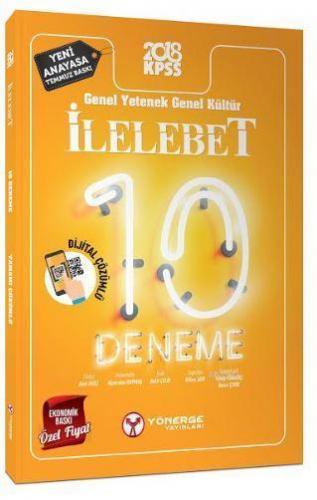 2018 KPSS İLELEBET Genel Yetenek Genel Kültür Tamamı Çözümlü 10 Ekonomik Deneme