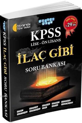 2018 KPSS Lise Ön Lisans İlaç Gibi Soru Bankası
