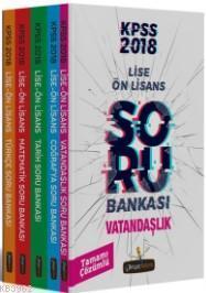 2018 KPSS Lise Ön Lisans Soru Bankası Modüler Set 5 Kitap
