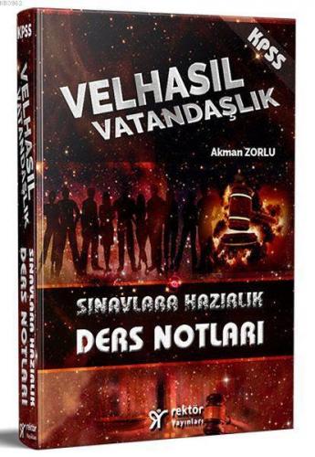 2018 KPSS VELHASIL Anayasa ve Vatandaşlık Bilgisi Sınavlara Hazırlık Ders Notları