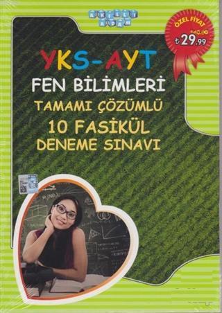 2018 YKS AYT Fen Bilimleri Tamamı Çözümlü 10 Fasikül Deneme Sınavı
