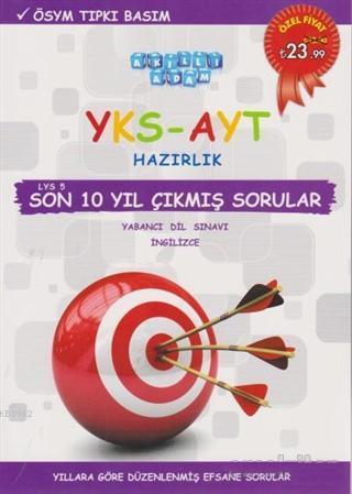 2018 YKS AYT Yabancı Dil İngilizce Son 10 Yıl Çıkmış Sorular