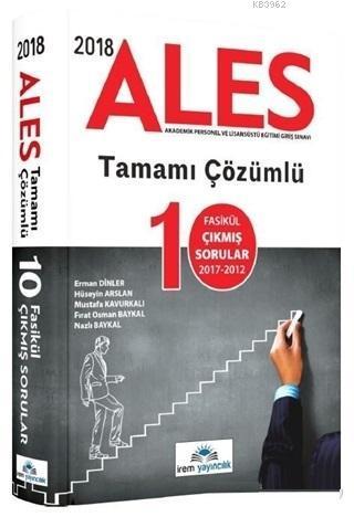 2019 ALES Tamamı Çözümlü 10 Fasikül Çıkmış Sorular