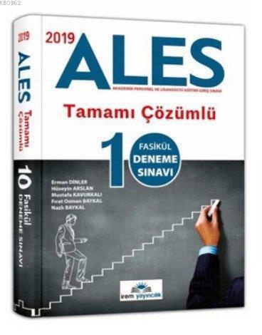 2019 ALES Tamamı Çözümlü 10 Fasikül Deneme Sınavı
