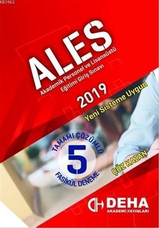 2019 ALES Tamamı Çözümlü 5 Fasikül Deneme