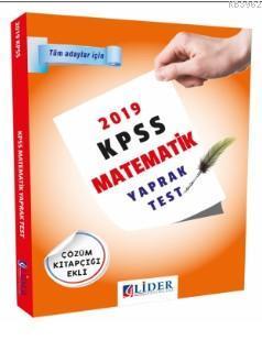 2019 KPSS Matematik Yaprak Test