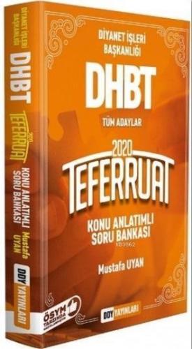 2020 DHBT Teferruat Serisi Konu Anlatımlı Soru Bankası