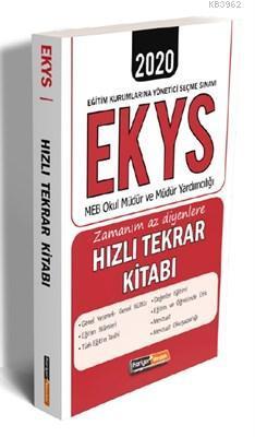 2020 EKYS MEB Okul Müdür ve Müdür Yardımcılığı Zamanım Az Diyenlere Hı