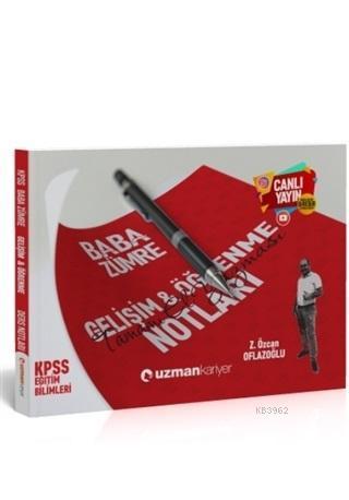 2020 KPSS Baba Zümre Gelişim ve Öğrenme Notları