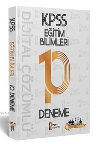 2021 KPSS Eğitim Bilimleri 10 Deneme