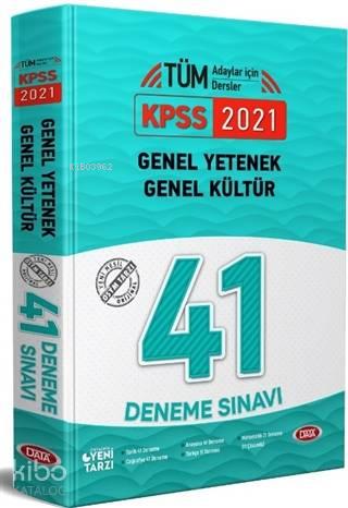 2021 KPSS Genel Yetenek - Genel Kültür 41 Deneme Sınavı
