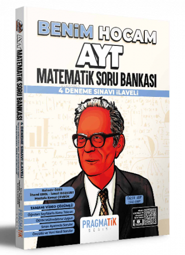 2022 AYT Matematik Soru Bankası ;4 Deneme Sınavı İlaveli Pragmatik Serisi