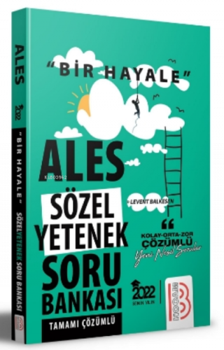2022 Bir Hayale Serisi Ales Sözel Yetenek Tamamı Çözümlü Soru Bankası