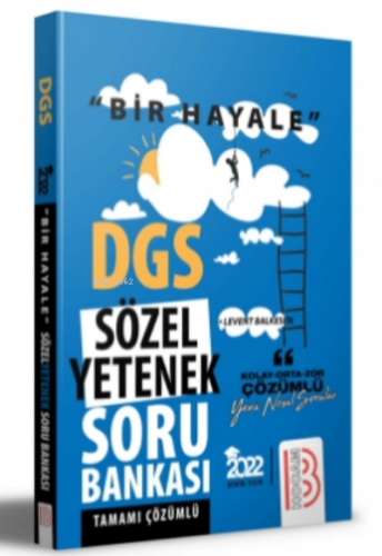2022 Bir Hayale Serisi DGS Sözel Yetenek Tamamı Çözümlü Soru Bankası