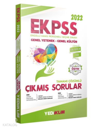 2022 EKPSS Tüm Adaylar Tamamı Çözümlü Çıkmış Sorular