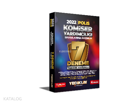 2022 Komiser Yardımcılığı Sınavlarına Hazırlık Tamamı Çözümlü 7 Deneme