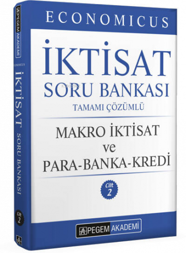 2022 KPSS A Grubu Economicus Makro İktisat ve Para-Banka-Kredi Cilt 2 Soru Bankası