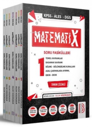 2022 KPSS ALES DGS MatematiX Soru Fasikülleri Seti