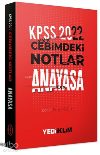 2022 Kpss Cebimdeki Notlar Anayasa Kitapçığı