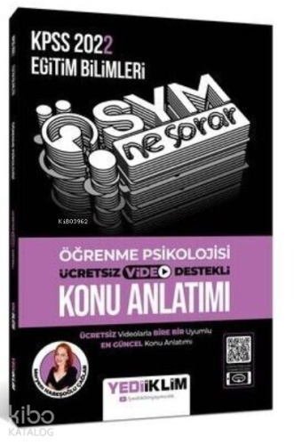 2022 Kpss E.B.Ösym Ne Sorar Öğrenme Psi.Vid.Dest.Konu Anl.