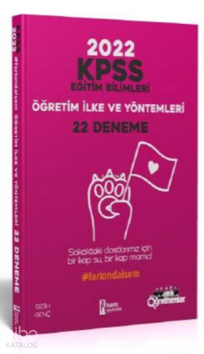 2022 KPSS Eğitim Bilimleri Öğretim İlke ve Yöntemleri 22 Deneme