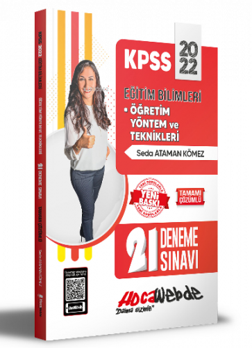 2022 KPSS Eğitim Bilimleri Öğretim Yöntem ve Teknikleri 21 Deneme Sınavı