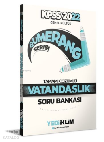 2022 KPSS Genel Kültür Bumerang Vatandaşlık Tamamı Çözümlü Soru Bankas