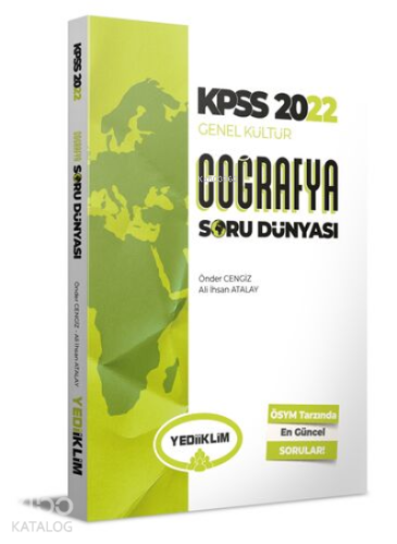 2022 KPSS Genel Kültür Coğrafya Soru Dünyası