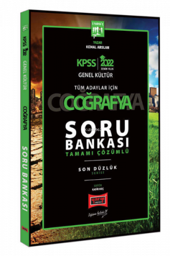 2022 KPSS Genel Kültür Son Düzlük Coğrafya Tamamı Çözümlü Soru Bankası