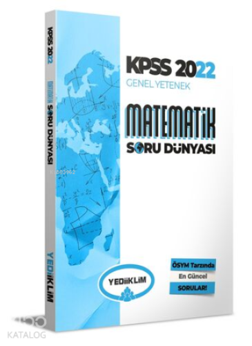 2022 KPSS Genel Yetenek Matematik Soru Dünyası