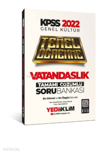 2022 Kpss Gk Vatandaşlık Temel Öğrenme Çöz.Soru Bankası
