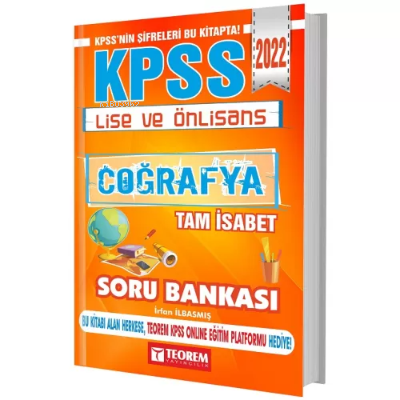 2022 KPSS Lise Ön Lisans Coğrafya Tam İsabet Soru Bankası
