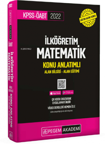 2022 KPSS ÖABT İlköğretim Matematik Konu Anlatımlı