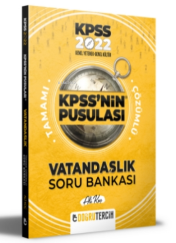 2022 KPSS'NİN Pusulası Vatandaşlık Soru Bankası