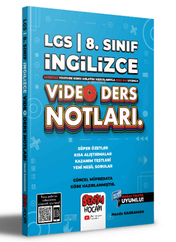 2022 LGS 8.Sınıf İngilizce Video Ders Notları (Konu Anlatımı)