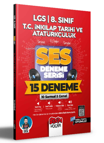 2022 LGS 8.Sınıf T.C. İnkılap Tarihi ve Atatürkçülük SES Deneme Serisi 15 Deneme